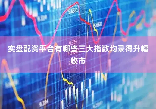实盘配资平台有哪些三大指数均录得升幅收市